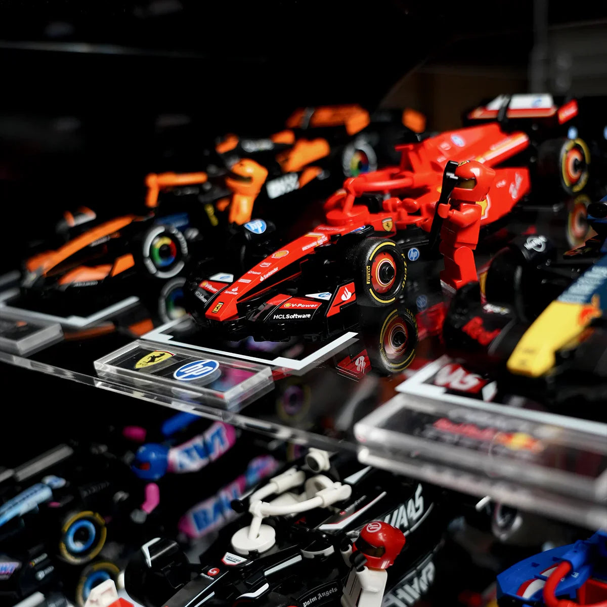 Speed Champions F1 Racing Model Display Case